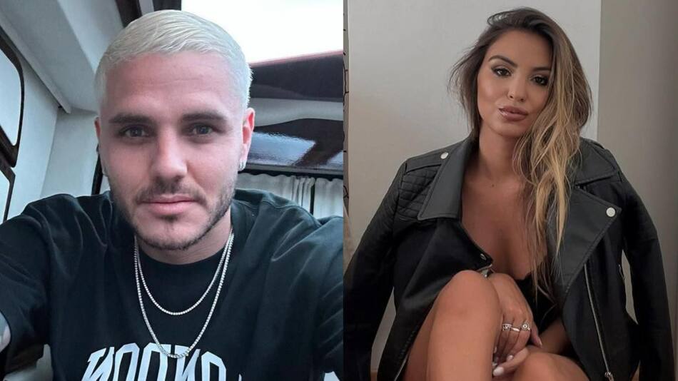 Mauro Icardi y Candela Lecce. Foto: Instagram.