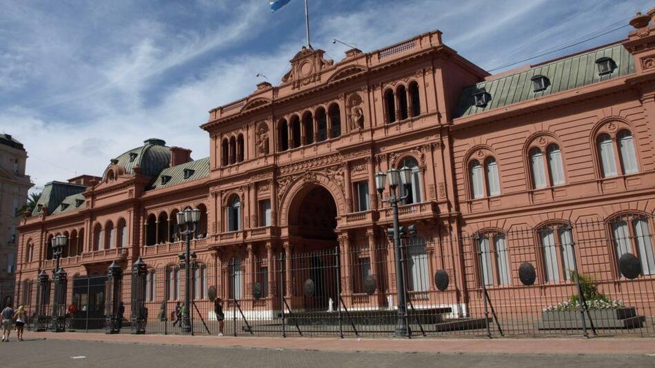 Casa Rosada. Foto: EFE.