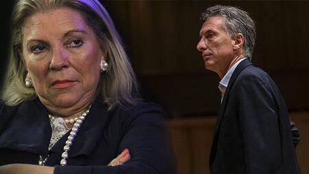 Carrió y Macri enfrentados