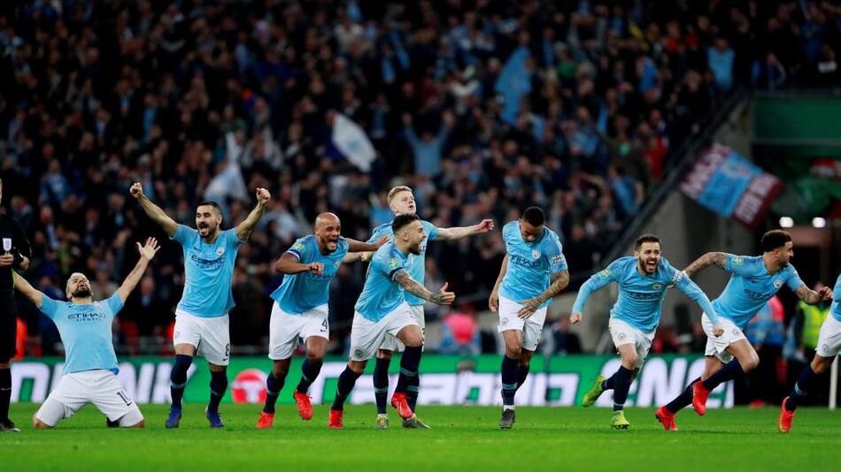 Manchester City - Final League Cup Reuters