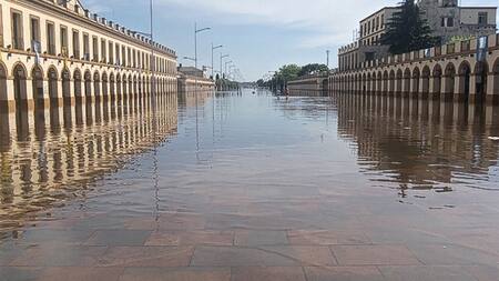 Inundaciones en Luján
