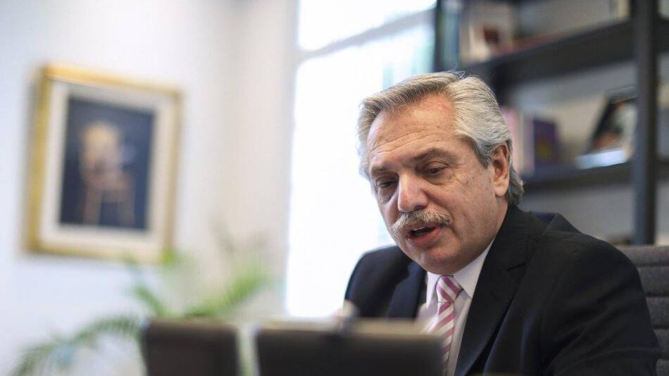 Alberto Fernández, presidente de Argentina, NA