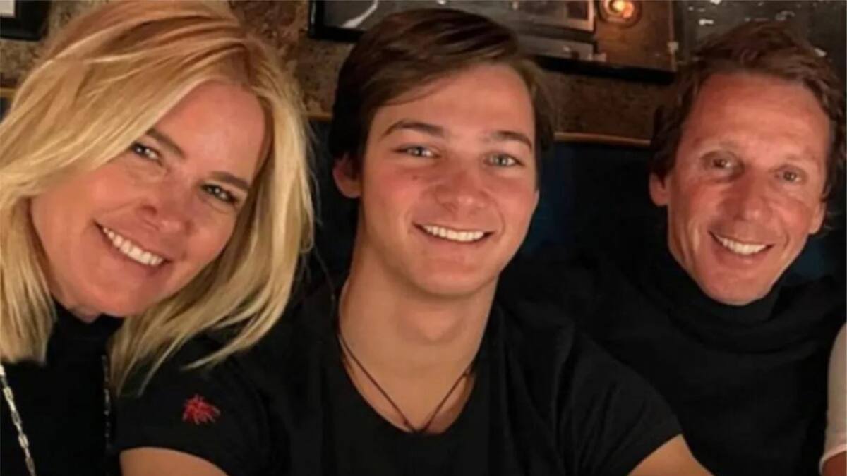 Valeria Mazza y su hijo Tiziano. Foto: Instagram.