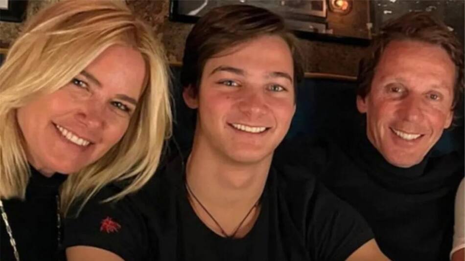 Valeria Mazza y su hijo Tiziano. Foto: Instagram.