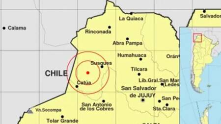 Sismo en Jujuy. Foto: NA.