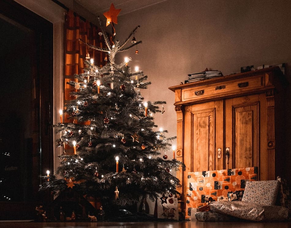 Árbol de navidad. Foto: Unsplash.