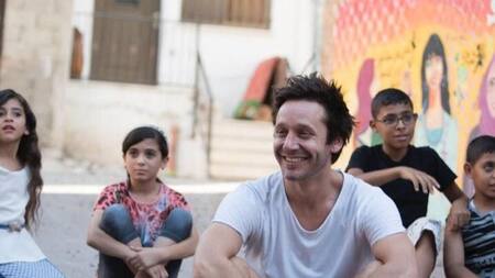 Vicuña recordó su viaje humanitario a Palestina. Foto: Instagram (benjaminvicunaok).