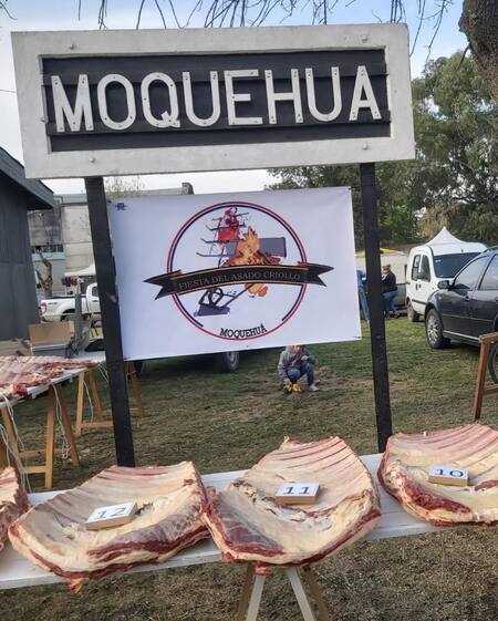 Fiesta del Asado Criollo de Moquehuá. Foto Instagram @fiestadelasado.moquehua