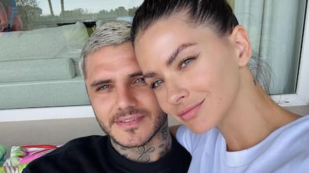 Mauro Icardi y la China Suárez. Foto: Instagram.