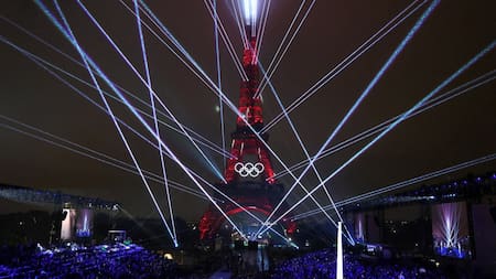 Ceremonia de apertura de los Juegos Olímpicos. Foto Reuters