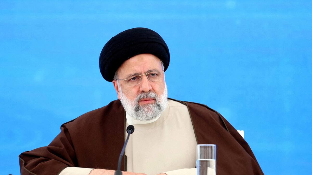 Ebrahim Raisí, presidente de Irán. Foto: Reuters
