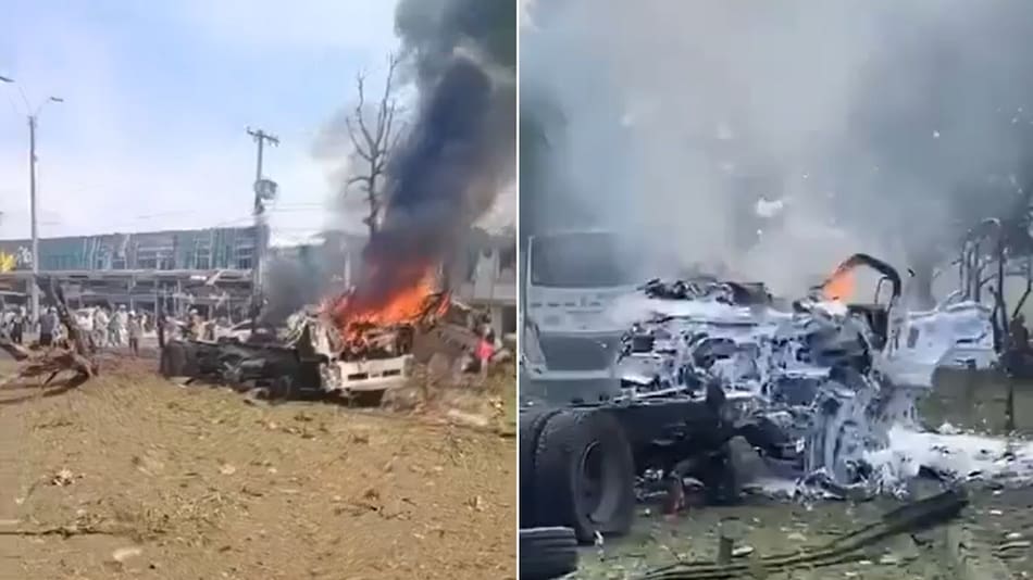 Atentado en Colombia.
