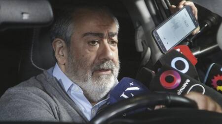 Héctor Daer, "paro no, expresarse sí". Foto: NA.