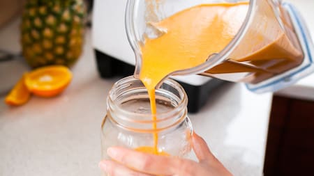 Jugo de zanahoria, bebida, saludable. Foto: Unsplash