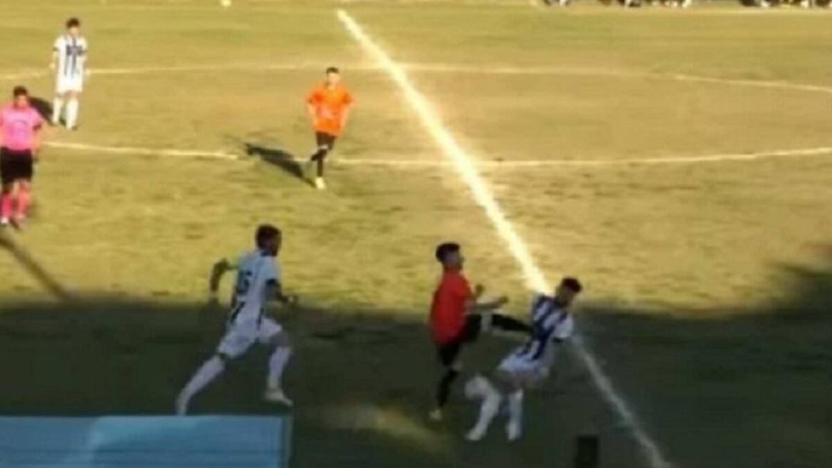 Violencia en el fútbol, Foto NA