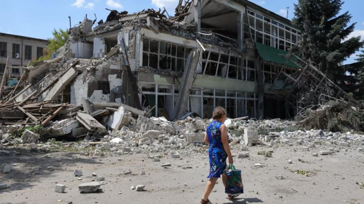Lugansk, una región castigada por la guerra. Foto: NA.