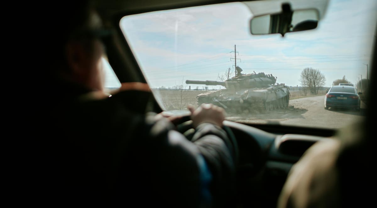 Tanques de guerra.