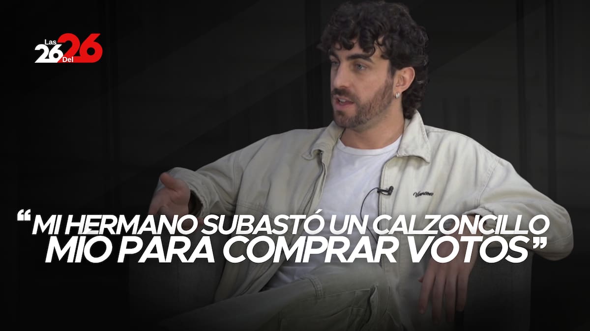 Ulises Apóstolo en ‘Las 26 del 26′: “Gran Hermano es simplemente una anécdota en mi vida”