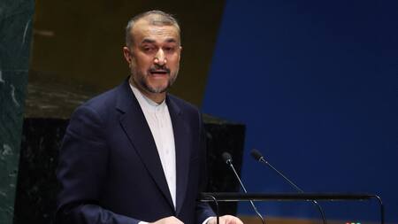 Hossein Amirabdollahian, ministro de Exteriores de Irán. Foto: EFE.