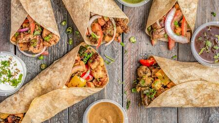 Burritos, comida tradicional mexicana