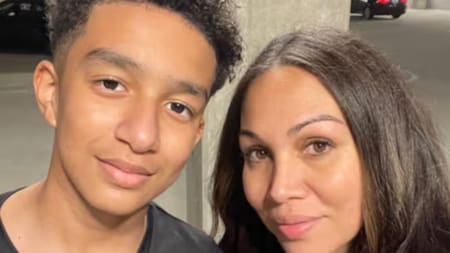 Sewell Setzer III y su mamá, Megan García. Foto: redes sociales.