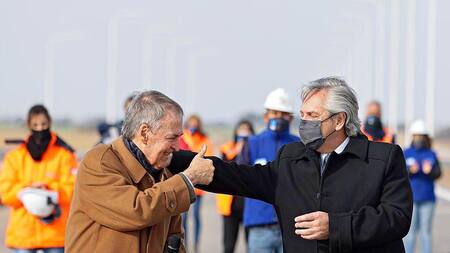 Juan Schiaretti y Alberto Fernández
