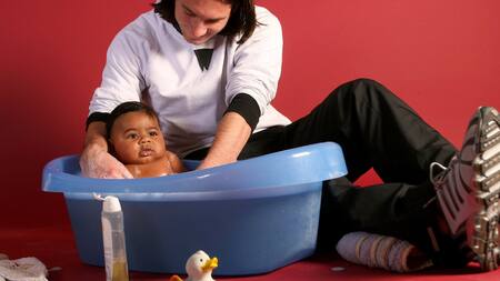 Lamine Yamal y Lionel Messi. Foto: redes sociales.