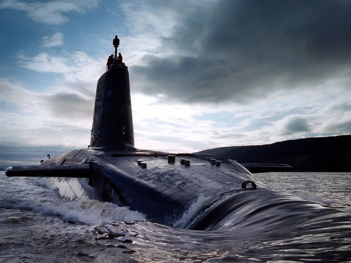 Submarino británico. Foto: Wikipedia.