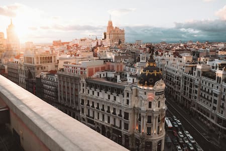 Madrid, ciudad, España. Fuente: Unsplash