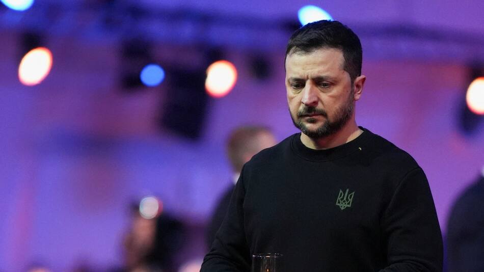 Volodímir Zelenski volvió a apuntar contra Vladímir Putin. Foto: Reuters/Aleksandra Szmigiel.