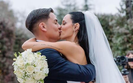 Oriana Sabatini y Paulo Dybala. Foto: Instagram.