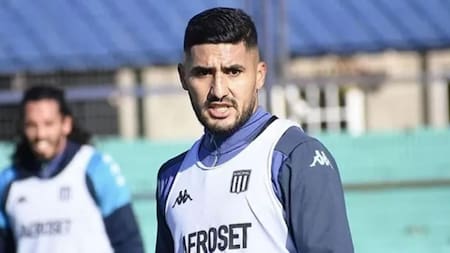 Jonathan Galván, futbolista de Racing. Foto: Télam