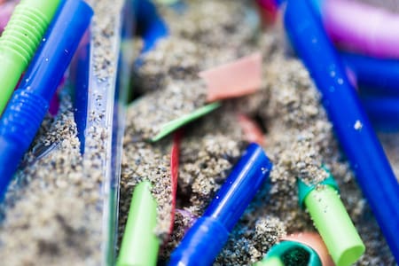 Microplásticos. Foto: Freepik.