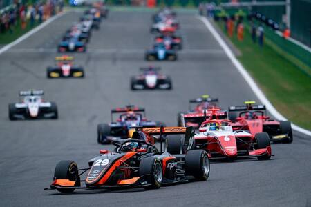 Franco Colapinto en Fórmula 3.