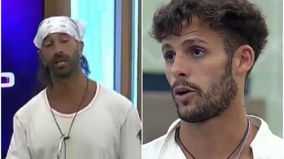 Licha y Joel se enfrentaron en plena gala de eliminación. Foto: captura Telefe.