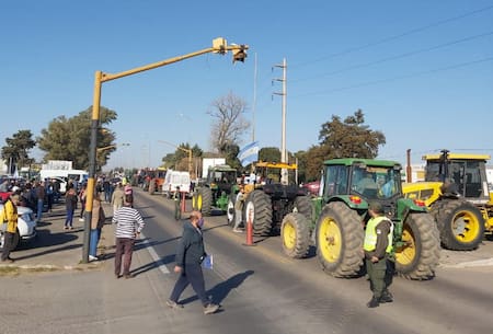 Banderazo contra expropiación de Vicentin, Agencia NA