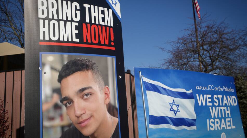 El rehén israelí-estadounidense Edan Alexander del que Hamás desconoce su paradero. Foto: Reuters/Stephani Spindel.