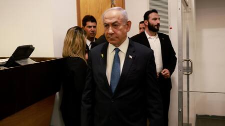 Juicio contra Benjamín Netanyahu por corrupción. EFE