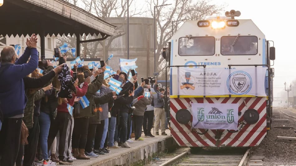 Trenes argentinos. Foto: NA