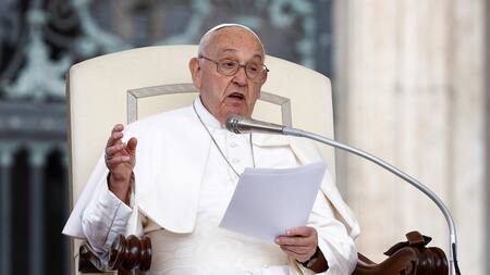 El papa Francisco y su audiencia semanal en el Vaticano. Foto: Reuters