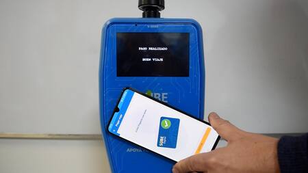 Tarjeta Sube. Foto: NA.