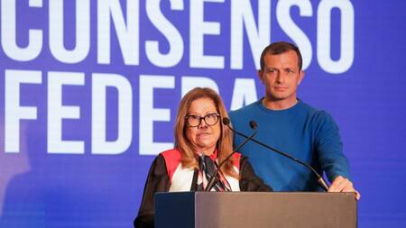 Graciela Camaño y Eduardo Bali Bucca, PRENSA CONSENSO FEDERAL