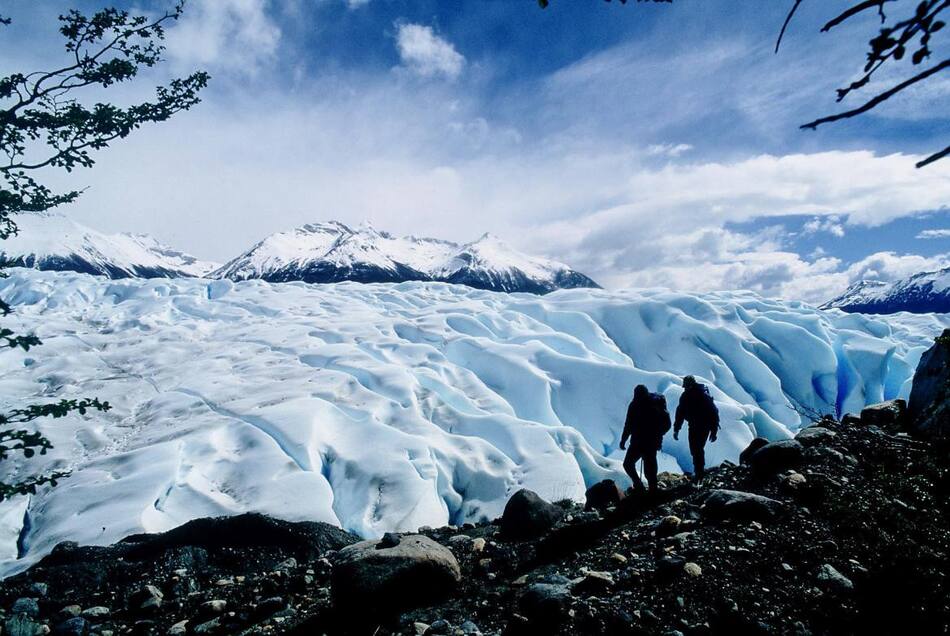 Derretimiento de glaciares; cambio climático. Foto: NA.
