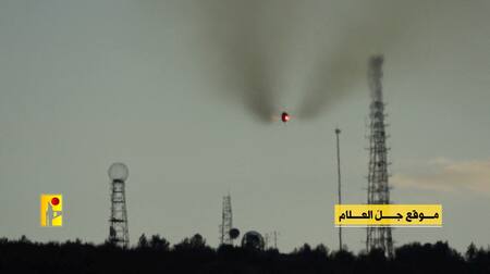 Ataque de Hezbollah a las fuerzas de Israel. Foto: Reuters