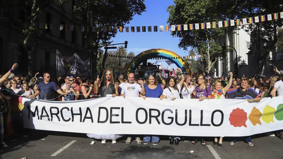 Marcha del orgullo en Buenos Aires
