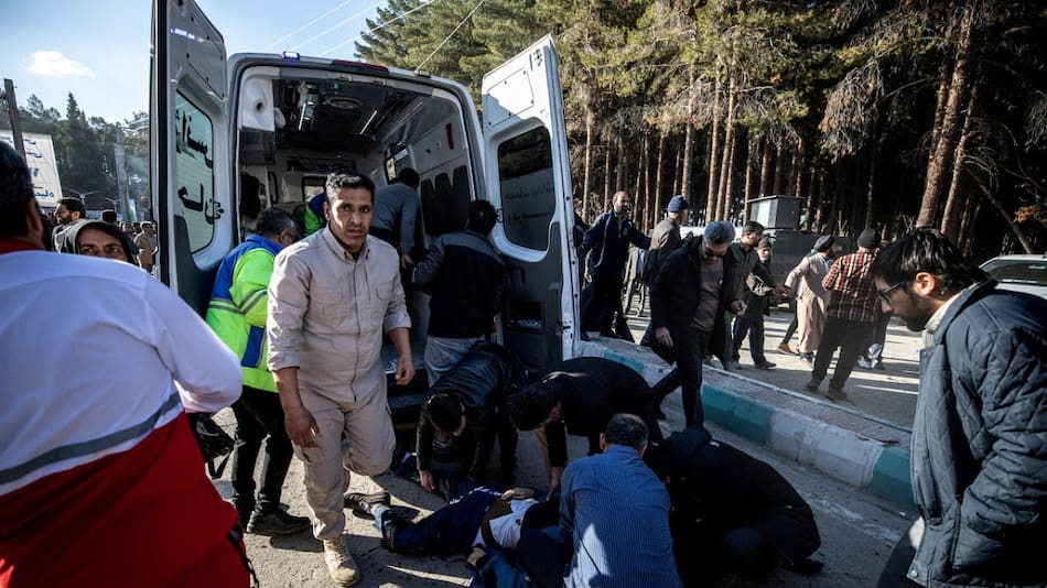 Atentado en Irán. Foto: Reuters