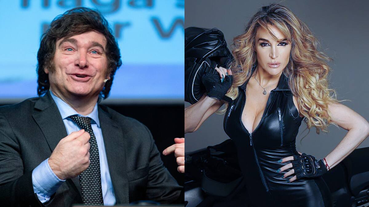 Javier Milei y Fátima Florez. Foto: NA.
