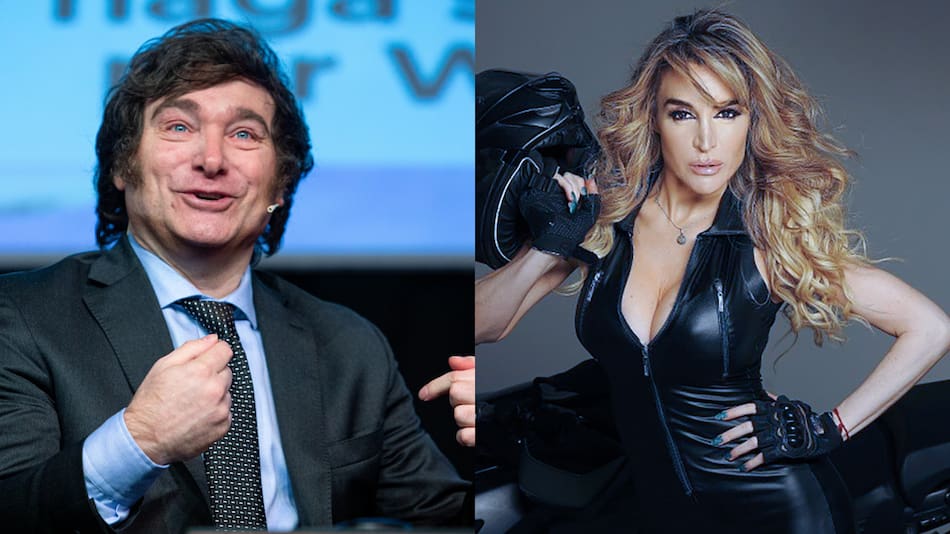 Javier Milei y Fátima Florez. Foto: NA.