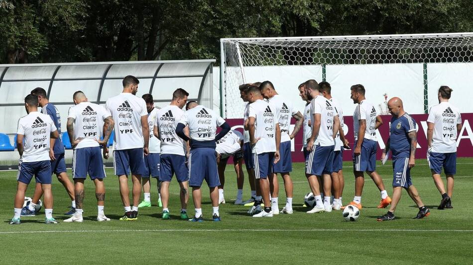 Selección Argentina - Entrenamiento