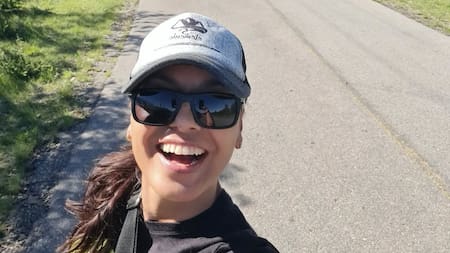 Laura Fernanda Leguizamón, principal sospechosa del triple crimen de Villa Crespo. Foto INSTAGRAM @laural390